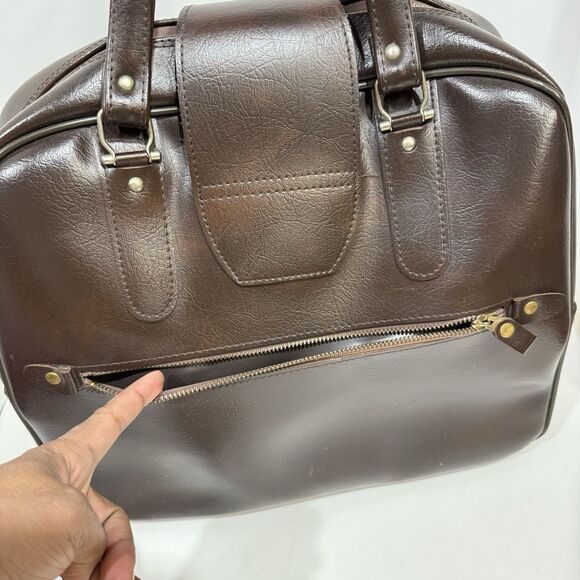 Vintage 1960 1970's American Tourister Carry On Tote Overnight Luggage - Picture 16 of 16